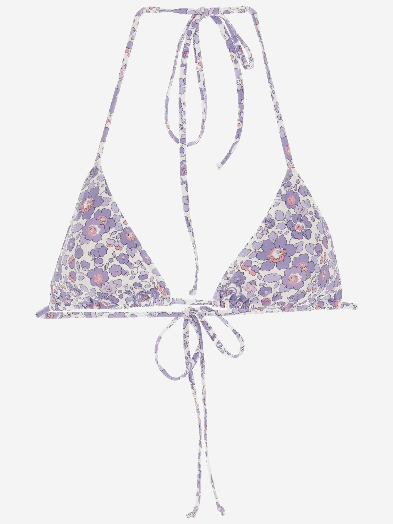 TOP BIKINI CON MOTIVO FLOREALE LEH0001 02897F MC2 SAINT BARTH 