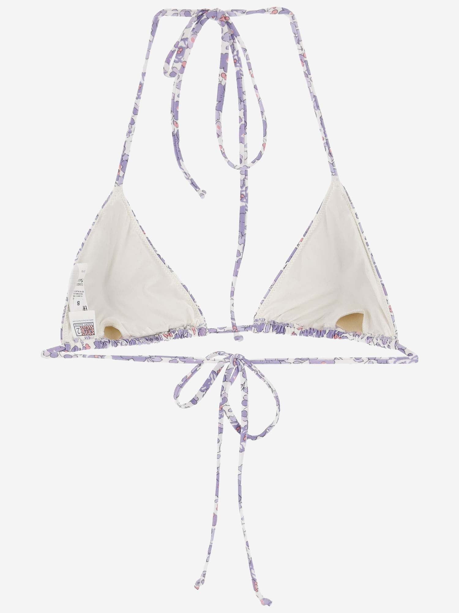 TOP BIKINI CON MOTIVO FLOREALE LEH0001 02897F MC2 SAINT BARTH 