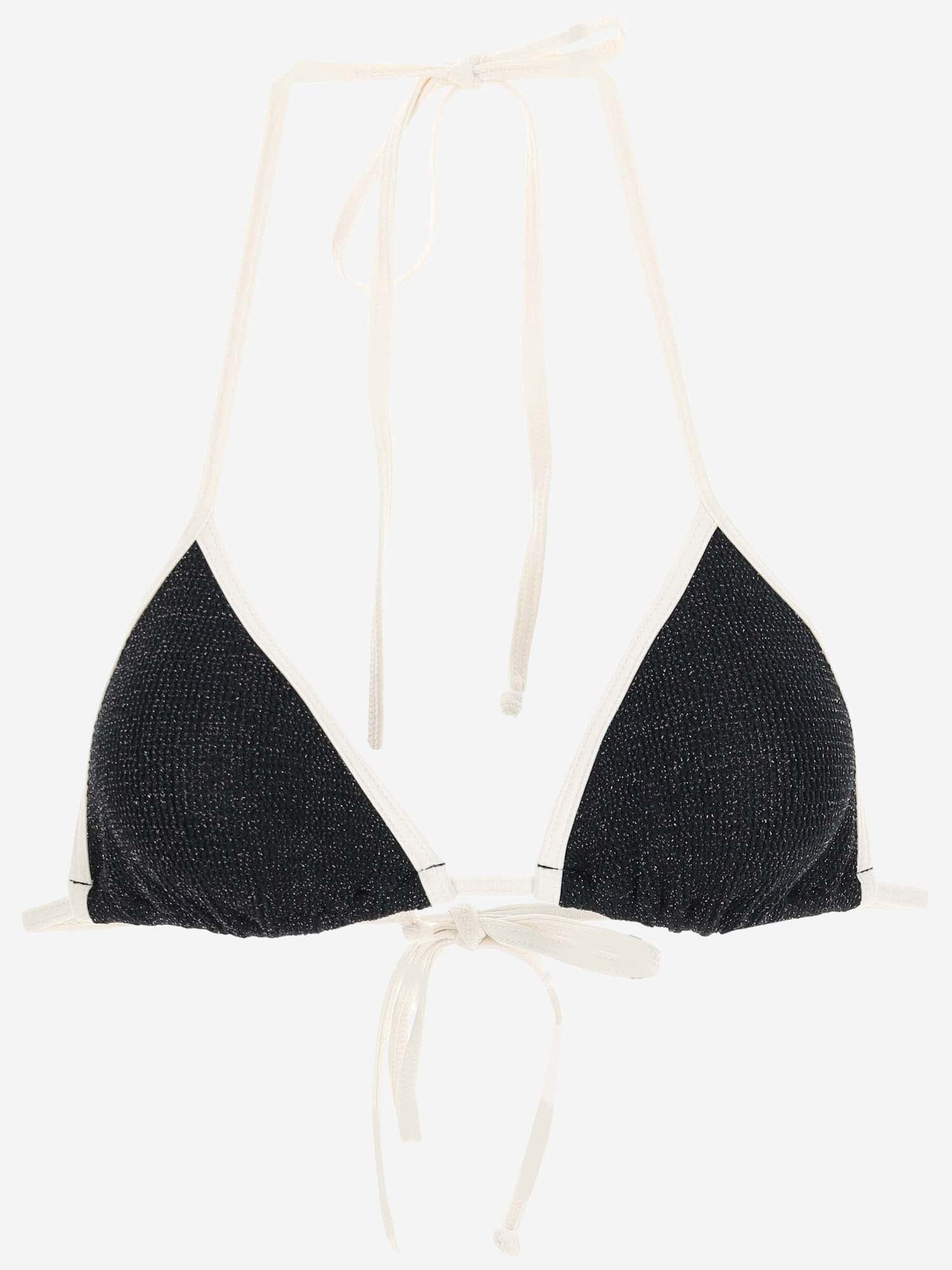 TOP BIKINI IN NYLON STRETCH LEH0004 05488F MC2 SAINT BARTH 
