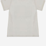 T-SHIRT IN MISTO COTONE CON LOGO 8C000118790N 034 MONCLER ENFANTS 