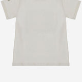 T-SHIRT IN MISTO COTONE CON LOGO 8C000118790N 034 MONCLER ENFANTS 