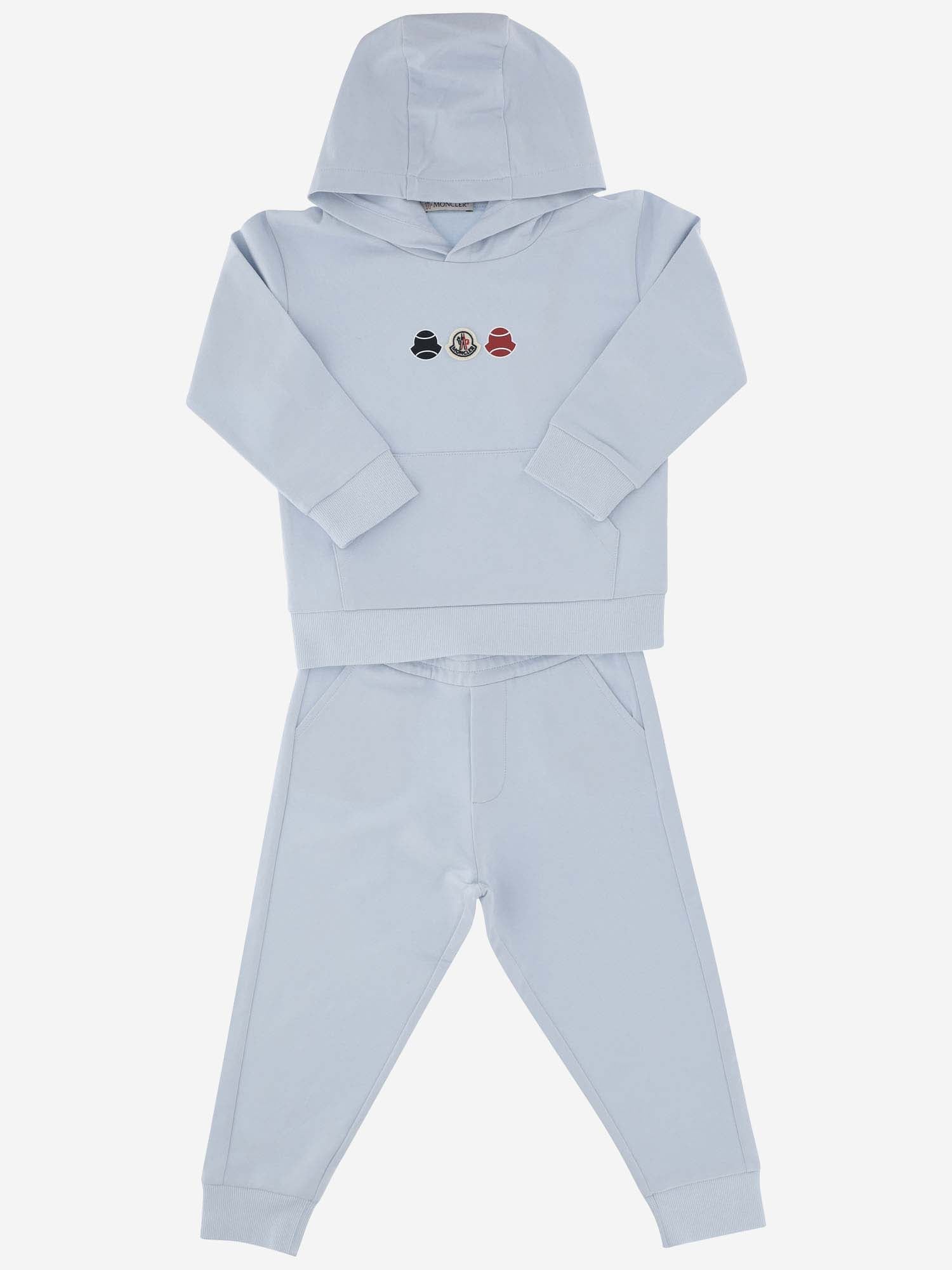 SET DI TUTA CON LOGO TENNIS 8M00009809AC 70C MONCLER ENFANTS 