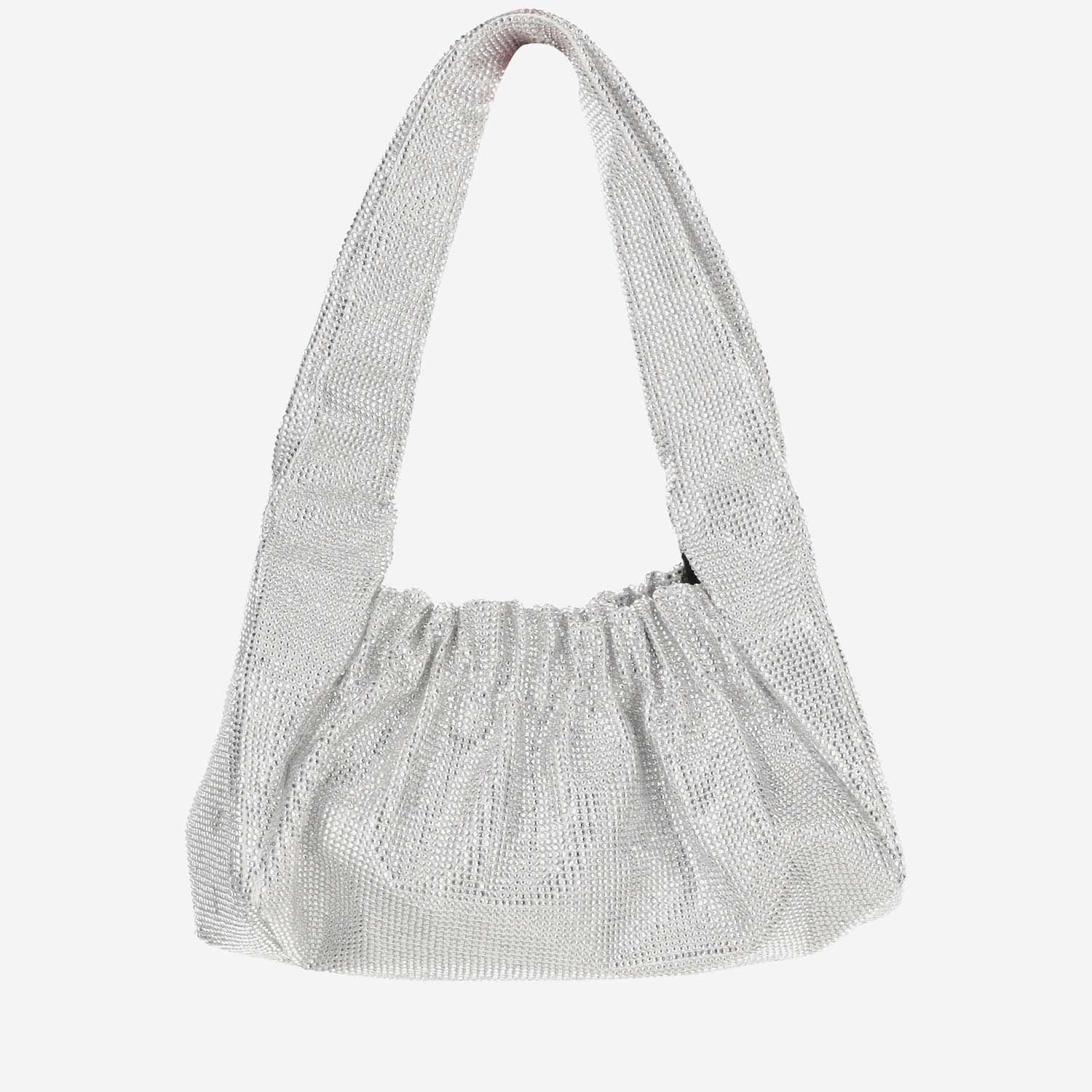 BORSA LE BISCUIT IN RASO E STRASS AC0540173 001W PATOU 