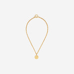 COLLANA IN OTTONE CON CHARM LOGO JW0971002 299G PATOU 