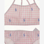 BIKINI IN NYLON STRETCH CON LOGO 313935066 002 POLO RALPH LAUREN KIDS 