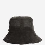 CAPPELLO BUCKET IN LINO CONTAS BLACK WASHED REINHARD PLANK 