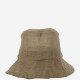 CAPPELLO BUCKET IN LINO CONTAS GREEN REINHARD PLANK 