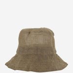 CAPPELLO BUCKET IN LINO CONTAS GREEN REINHARD PLANK 