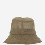 CAPPELLO BUCKET IN LINO CONTAS GREEN REINHARD PLANK 