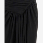 GONNA IN VISCOSA DRAPPEGGIATA 776439 Y7F981000 SAINT LAURENT 