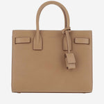 BORSA A MANO IN PELLE CON LOGO 421859 AACQ32725 SAINT LAURENT 