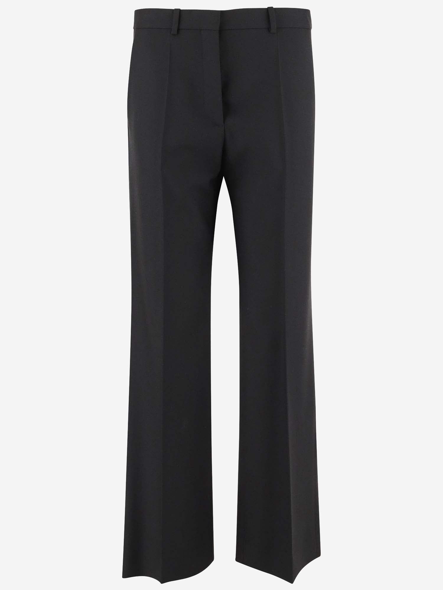PANTALONI ALBERETA IN LANA 8197W2859 BLK THE ROW 