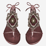 SANDALI IL MONO FLORA MONOFLORA LIMITED PRUGNA DAKIRE SCARPE 