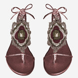 SANDALI IL MONO FLORA MONOFLORA LIMITED PRUGNA DAKIRE SCARPE 