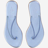 SANDALI IN PELLE CON STRASS BALOS DENIM KIMA 