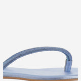 SANDALI IN PELLE CON STRASS BALOS DENIM KIMA 