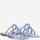 SANDALI IN PELLE TASO TUB DENIM KIMA 