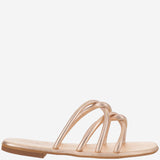 SANDALI IN PELLE TASO TUB ROSE GOLD KIMA 