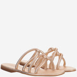 SANDALI IN PELLE TASO TUB ROSE GOLD KIMA 