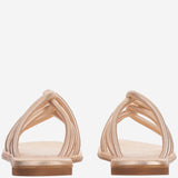 SANDALI IN PELLE TASO TUB ROSE GOLD KIMA 