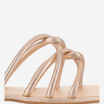SANDALI IN PELLE TASO TUB ROSE GOLD KIMA 