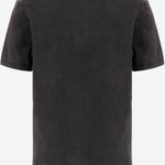 T-SHIRT IN COTONE CON STAMPA LOGO 1111LUCKBASICTEE BLACK 11:11 L.U.C.K. 