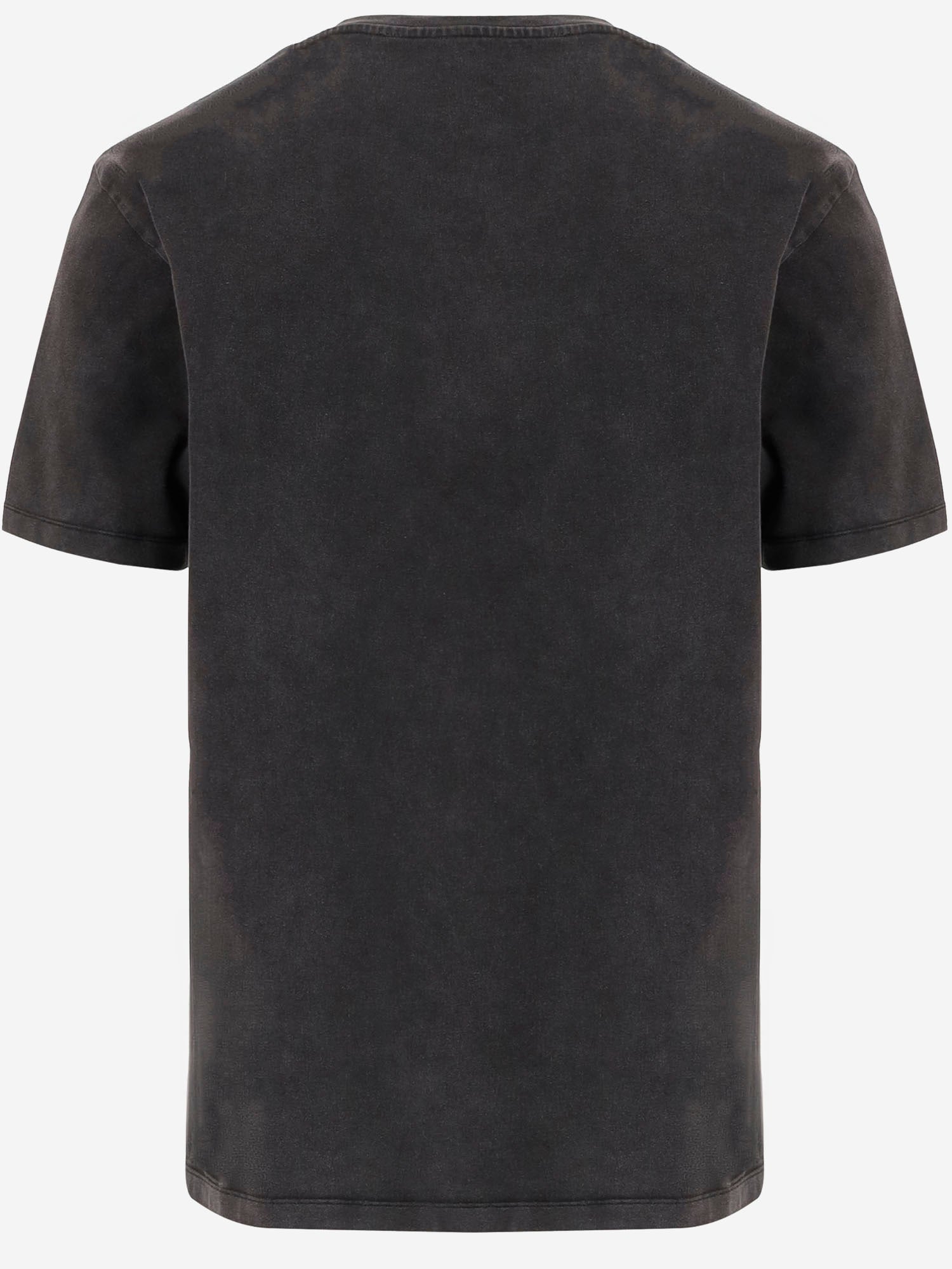 T-SHIRT IN COTONE CON STAMPA LOGO 1111LUCKBASICTEE BLACK 11:11 L.U.C.K. 