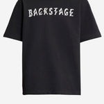T-SHIRT BACKSTAGE IN COTONE CON LOGO B0030556 FA528P574 44 LABEL GROUP 