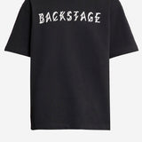 T-SHIRT BACKSTAGE IN COTONE CON LOGO B0030556 FA528P574 44 LABEL GROUP 