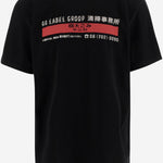 T-SHIRT IN COTONE CON STAMPA B0030556 FA706P753 44 LABEL GROUP 