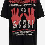 T-SHIRT IN COTONE CON STAMPA B0030556 FA706P753 44 LABEL GROUP 