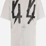 T-SHIRT IN COTONE CON STAMPA B0030556 FA706P760 44 LABEL GROUP 