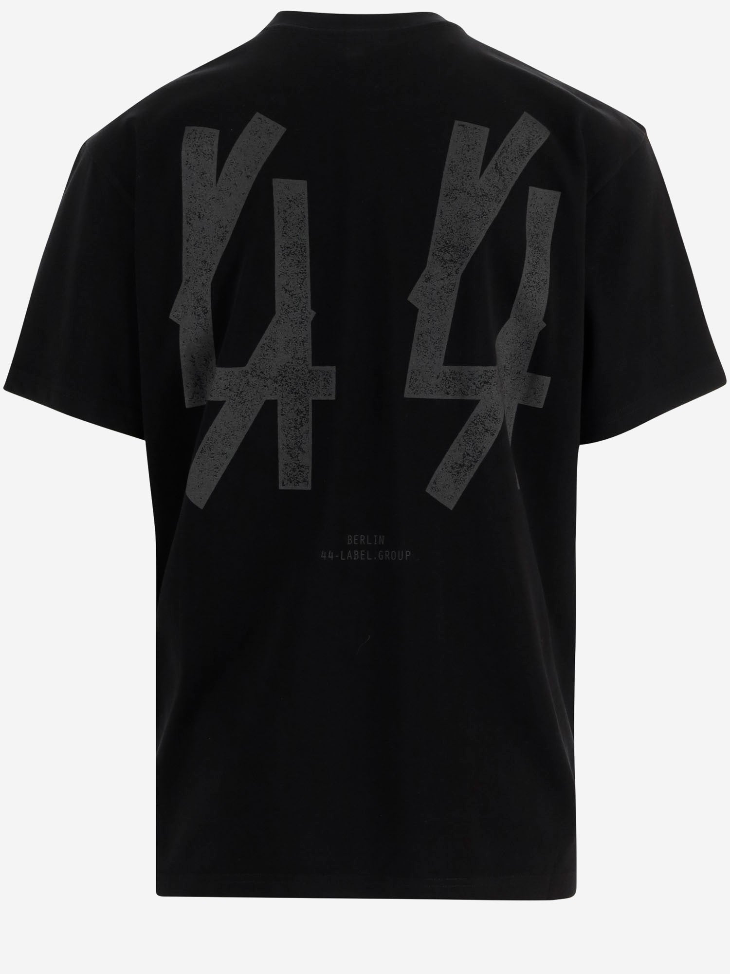 T-SHIRT IN COTONE CON STAMPA B0030556 FA706P761 44 LABEL GROUP 