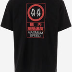 T-SHIRT IN COTONE CON STAMPA B0030556 FA706P762 44 LABEL GROUP 