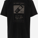 T-SHIRT IN COTONE CON STAMPA B0030556 FA706P768 44 LABEL GROUP 