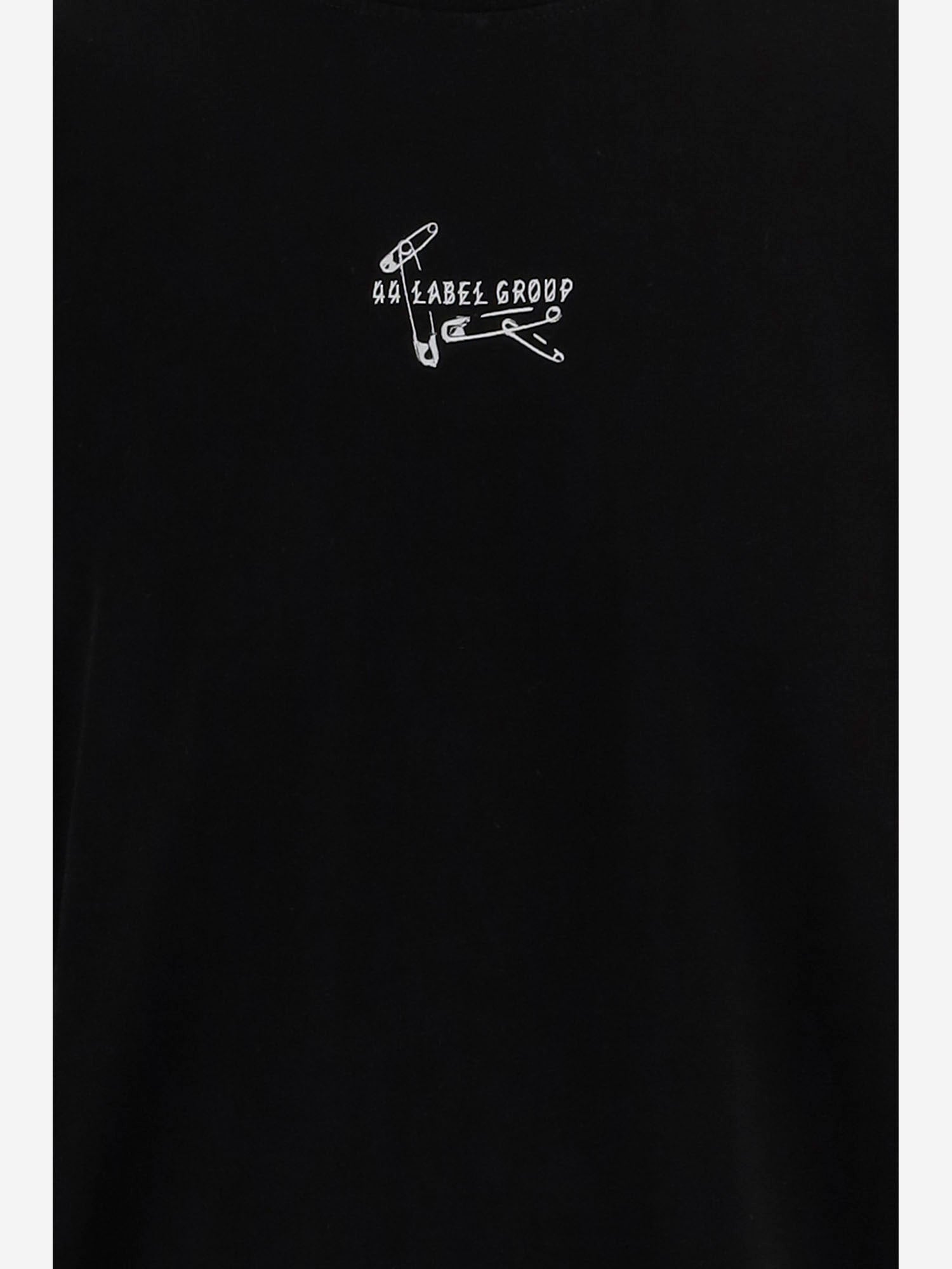 T-SHIRT IN COTONE CON STAMPA B0030556 FA706P783 44 LABEL GROUP 