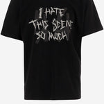 T-SHIRT IN COTONE CON STAMPA B0030556 FA706P790 44 LABEL GROUP 