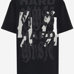 T-SHIRT HARD MUSIC IN COTONE B0030556 FA724P772 44 LABEL GROUP 