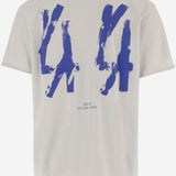T-SHIRT IN COTONE CON STAMPA LOGO B0030556 FA724P779 44 LABEL GROUP 