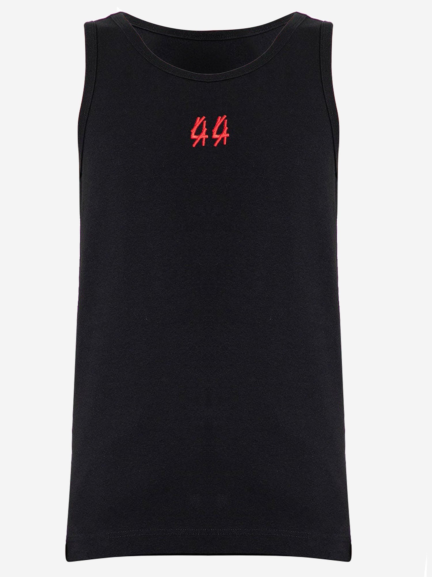 TANK TOP A COSTE IN COTONE STRETCH B0030579 FA584P665 44 LABEL GROUP 