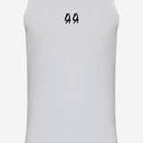 TANK TOP A COSTE IN COTONE STRETCH B0030579 FA584P732 44 LABEL GROUP 