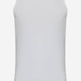 TANK TOP A COSTE IN COTONE STRETCH B0030579 FA584P732 44 LABEL GROUP 