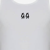 TANK TOP A COSTE IN COTONE STRETCH B0030579 FA584P732 44 LABEL GROUP 