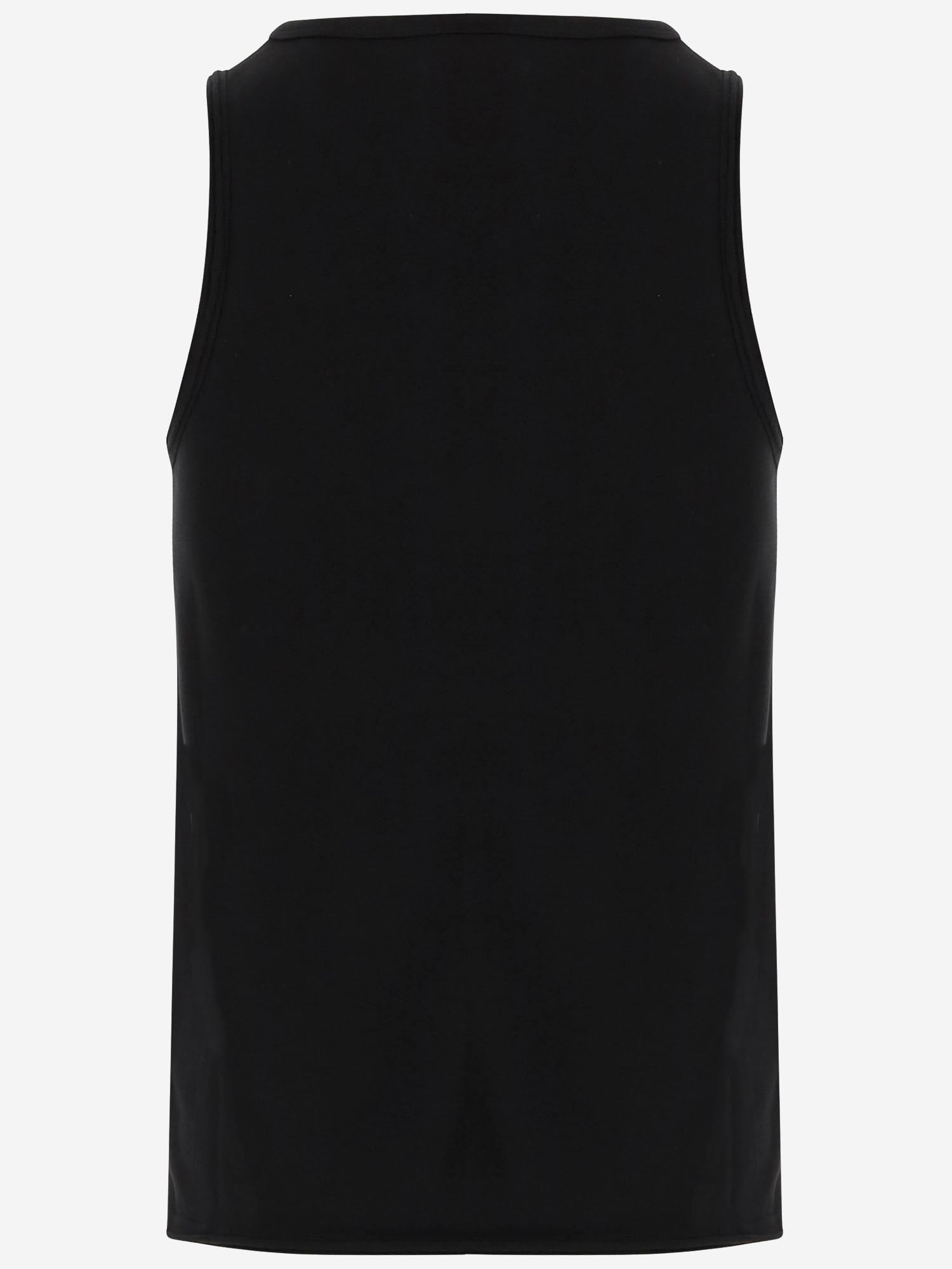 TANK TOP IN COTONE CON LOGO B0030579 FA706P791 44 LABEL GROUP 