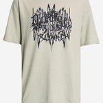 T-SHIRT IN COTONE CON STAMPA B0030653 FA725P775 44 LABEL GROUP 