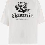 T-shirt Willy Chavarria X adidas in cotone con logo KR8687 OFFWHITE ADIDAS X WILLY CHAVARRIA 