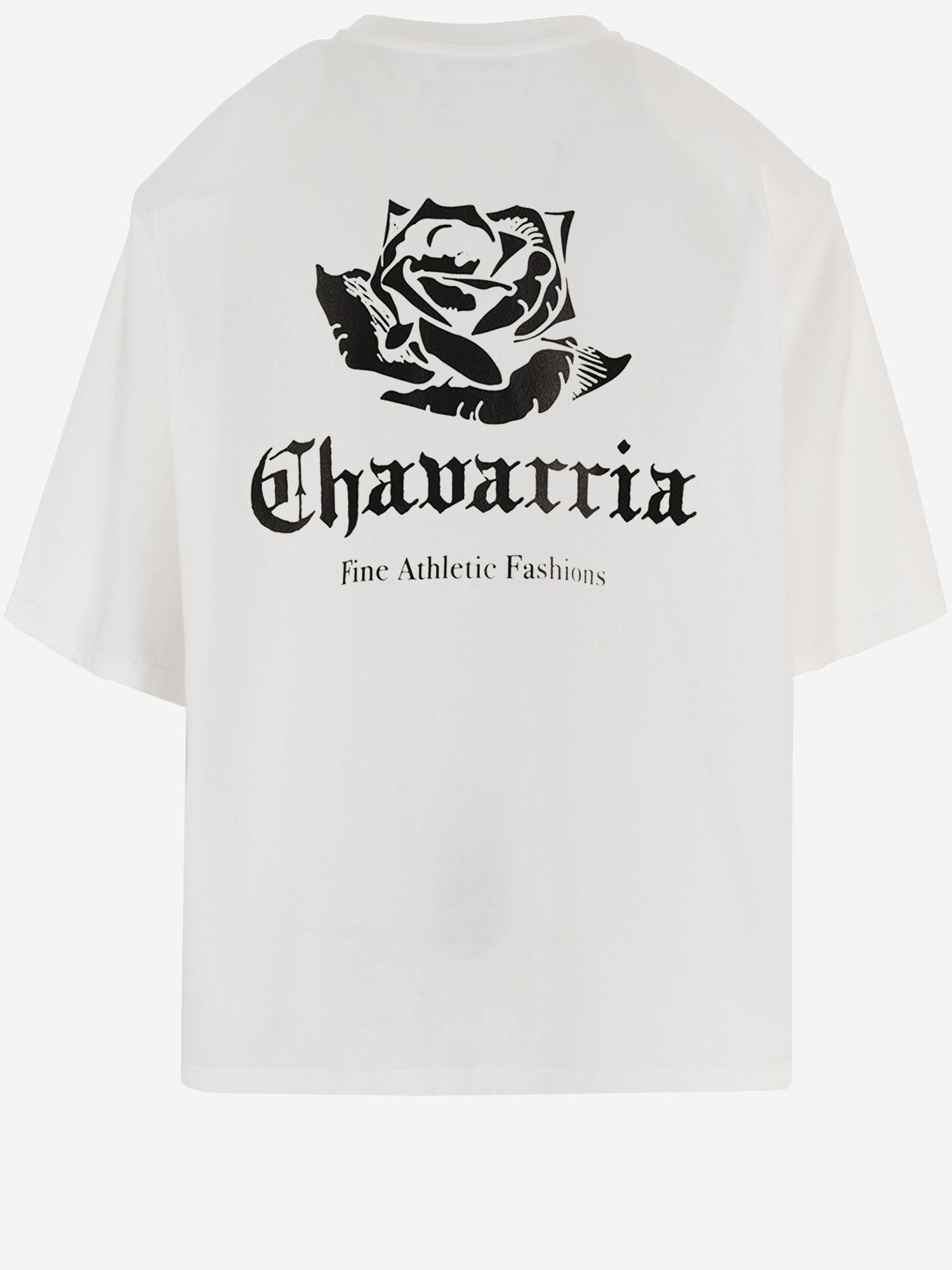 T-shirt Willy Chavarria X adidas in cotone con logo KR8687 OFFWHITE ADIDAS X WILLY CHAVARRIA 
