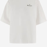 T-shirt Willy Chavarria X adidas in cotone con logo KR8687 OFFWHITE ADIDAS X WILLY CHAVARRIA 
