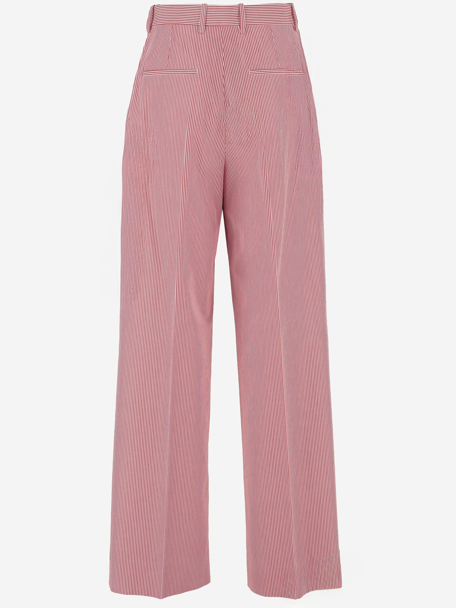 PANTALONI JUNO IN COTONE A RIGHE ARMTMP040C 016042 ARMARIUM 