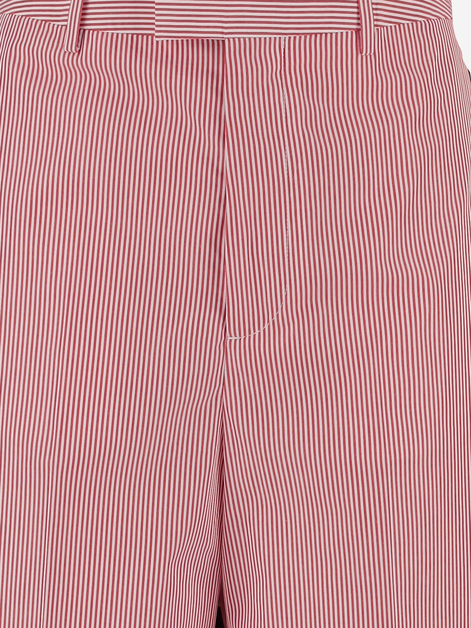 PANTALONI JUNO IN COTONE A RIGHE ARMTMP040C 016042 ARMARIUM 